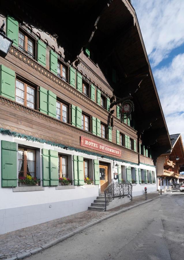 Hotel De Commune Gstaad Buitenkant foto
