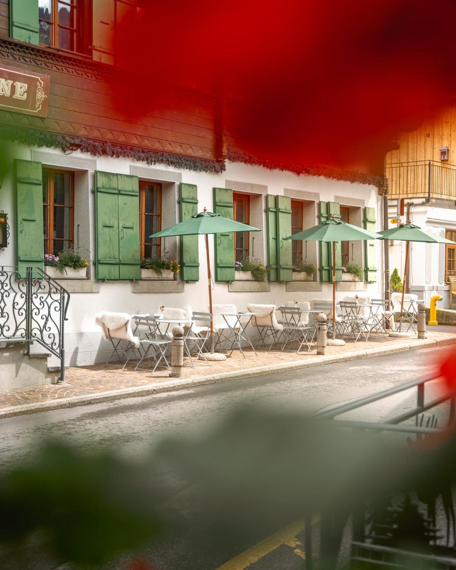 Hotel De Commune Gstaad Buitenkant foto